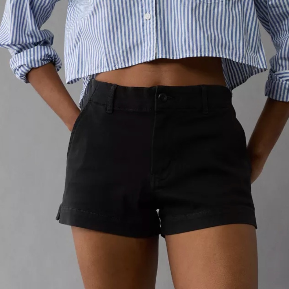 AE Stretch High-Waisted Trouser Short Short NWT